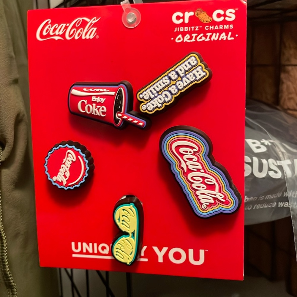 Coca-Cola crocs original Jibbitz charms